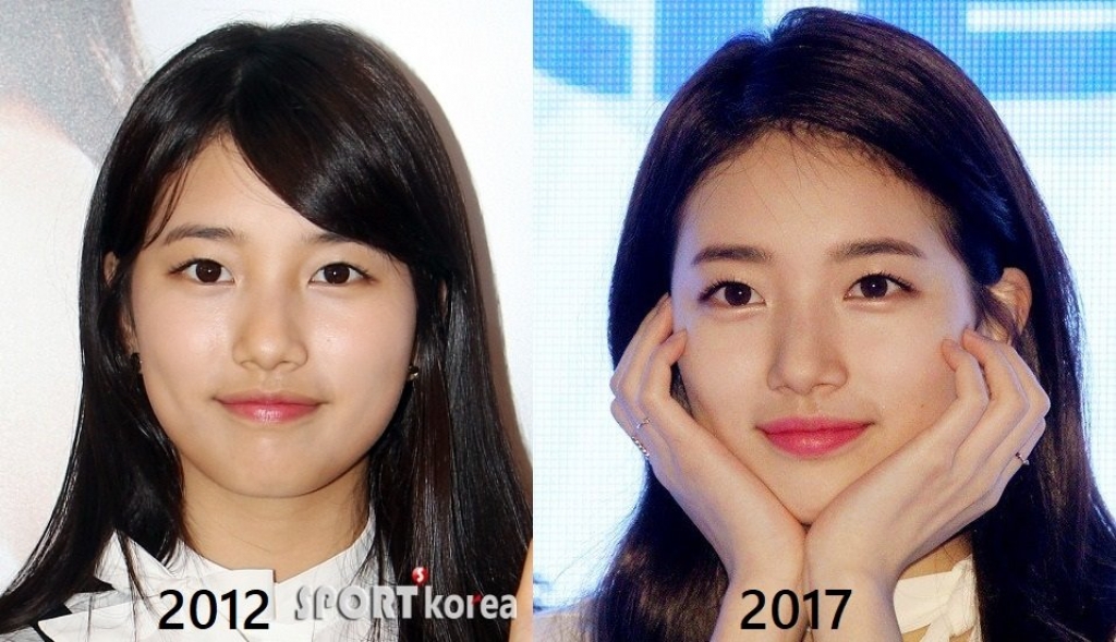 ve dep cua my nhan tu nhien suzy da thay doi the nao trong 4 nam qua