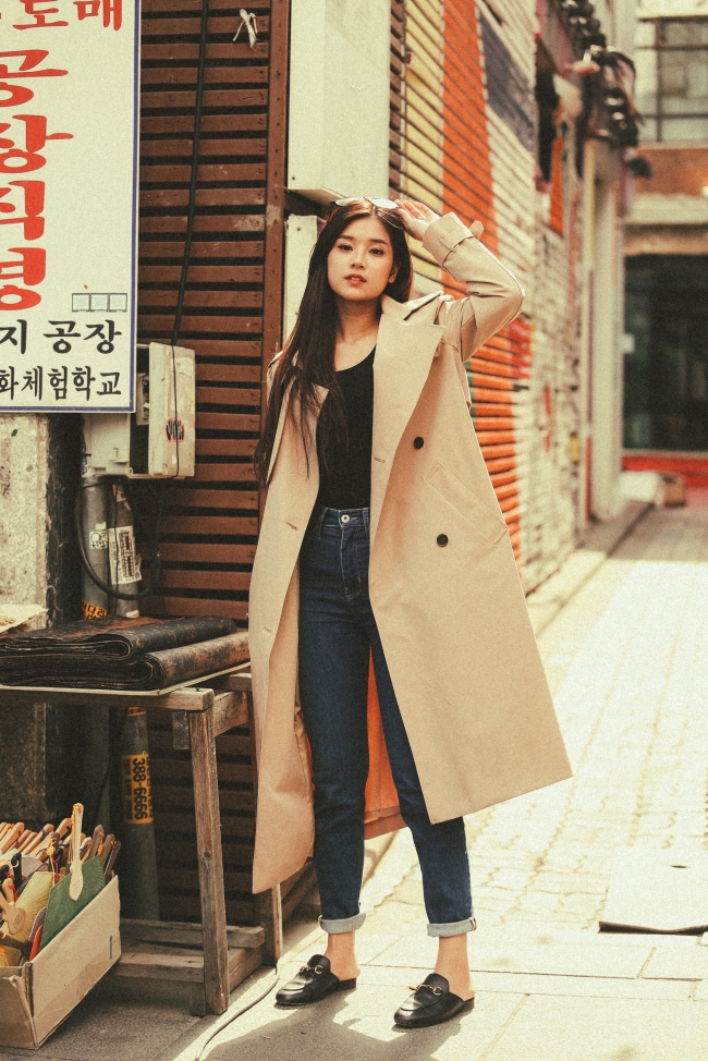 hoang yen chibi khoe ve dep trong veo giua tiet troi han quoc