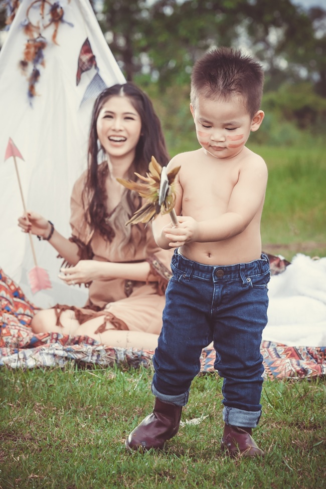 gia dinh dang khoi hoa thanh bo lac tho dan sieu dang yeu