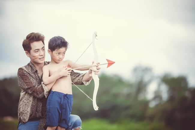 gia dinh dang khoi hoa thanh bo lac tho dan sieu dang yeu