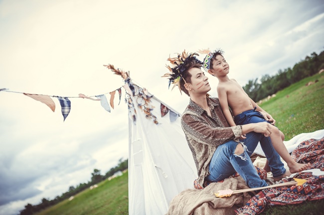 gia dinh dang khoi hoa thanh bo lac tho dan sieu dang yeu