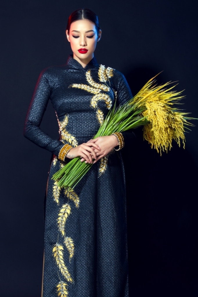 lilly nguyen duyen dang voi bst lua cua minh chau