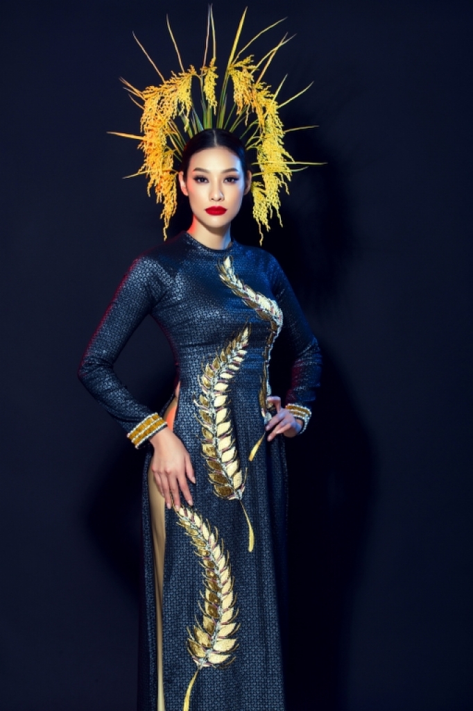 lilly nguyen duyen dang voi bst lua cua minh chau