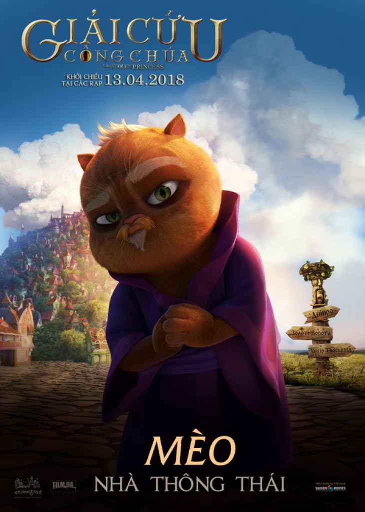 giai cuu cong chua cuoc chien sieu hai voi dan nhan vat lay loi