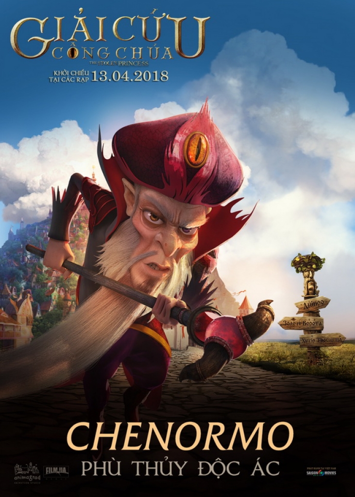 giai cuu cong chua cuoc chien sieu hai voi dan nhan vat lay loi