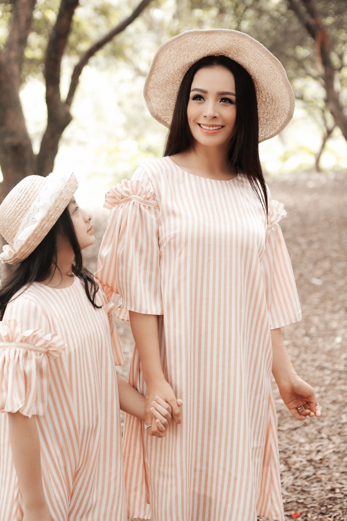 me con thuy hang dien dam doi xinh nhu tien nu