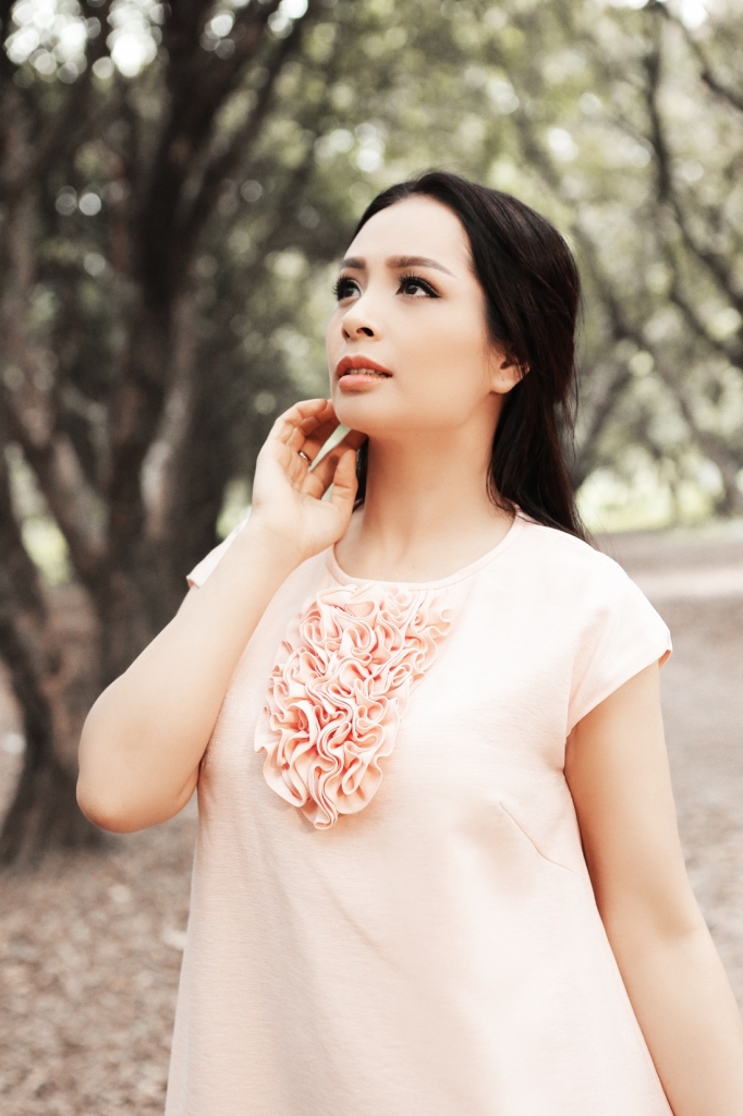 me con thuy hang dien dam doi xinh nhu tien nu