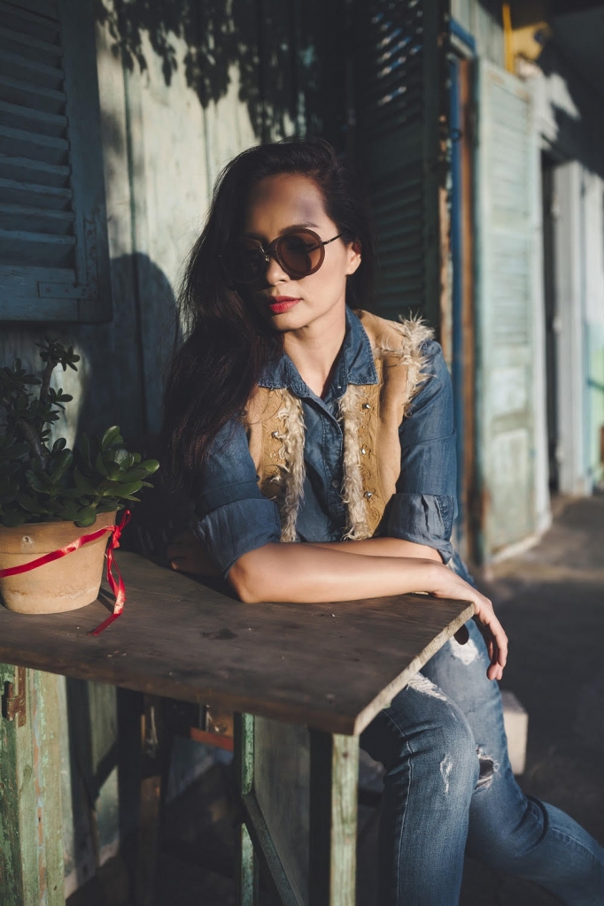 thuy hanh tu tin voi gout thoi trang bui bam