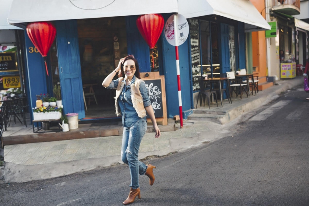 thuy hanh tu tin voi gout thoi trang bui bam