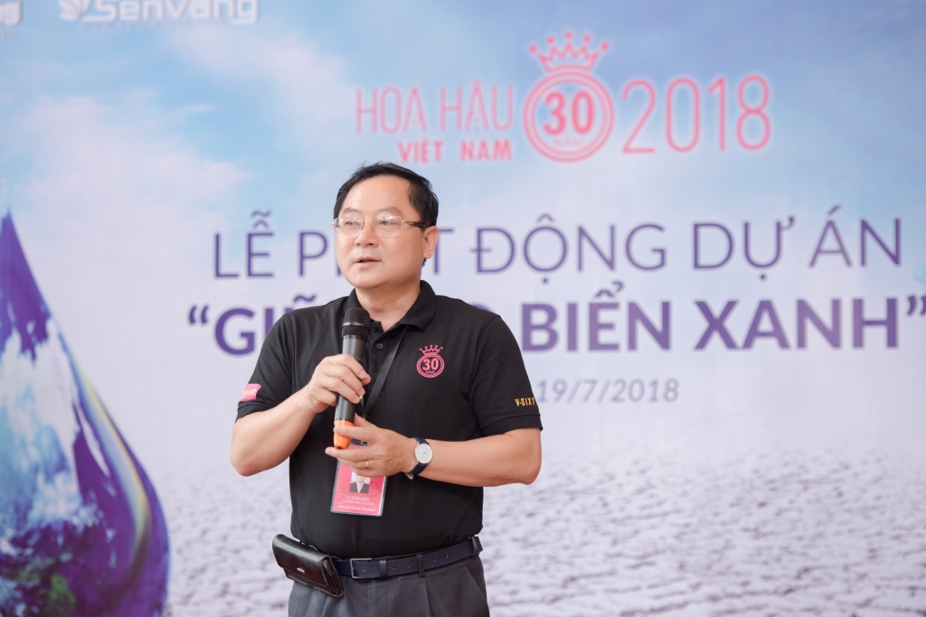 thi sinh chung khao phia bac hoa hau viet nam 2018 chung tay giu cho bien xanh