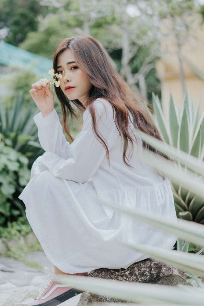 miss teen phuong dung khoe ve dep thuan khiet trong bo anh moi