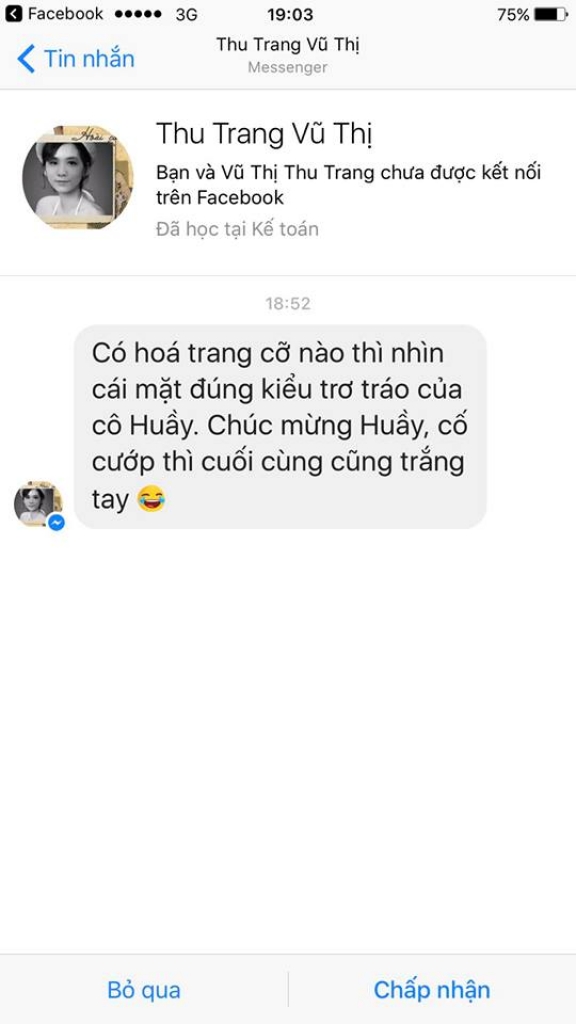 ngo phuong anh bi tan cong facebook sau khi dong vai ac qua dat