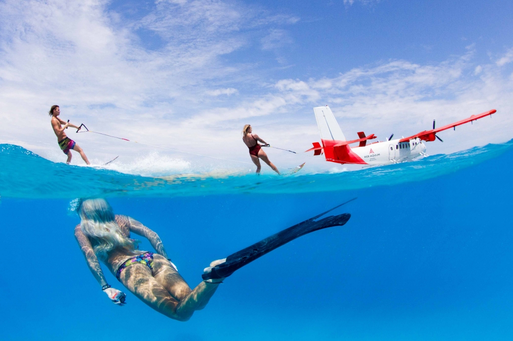 ngam binh minh o dao thien duong maldives