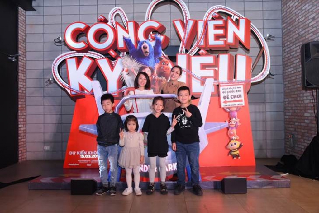 dan sao viet xuat hien rang ro tai buoi ra mat sieu pham hoat hinh cong vien ky dieu