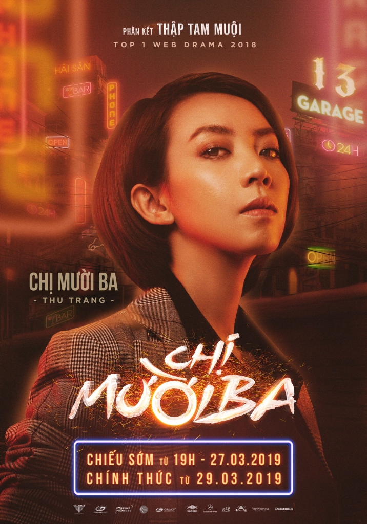 chi muoi ba tung loat poster gioi thieu dan nhan vat cuc chat