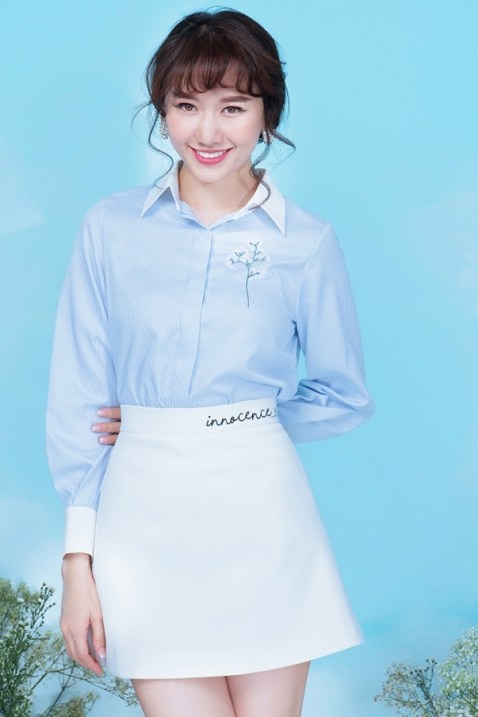 hari won hoa quy co thanh thi sanh dieu voi trang phuc pastel