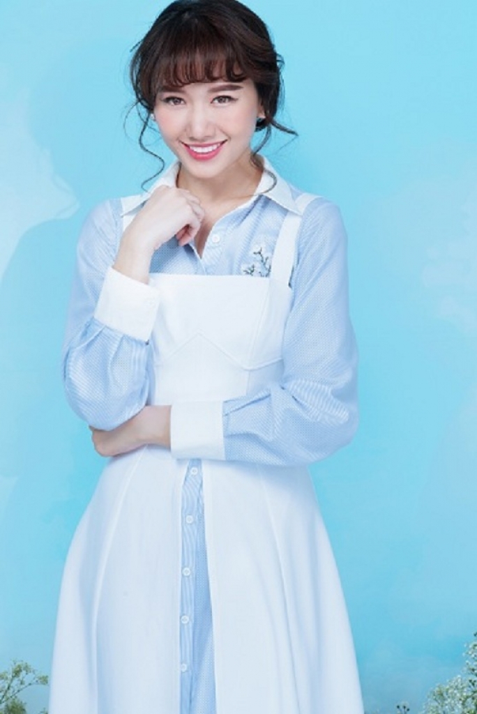 hari won hoa quy co thanh thi sanh dieu voi trang phuc pastel