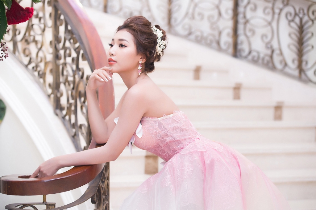 hoa hau nhan ai linh huynh hoa nang cong chua trong thiet ke ngap sac hoa