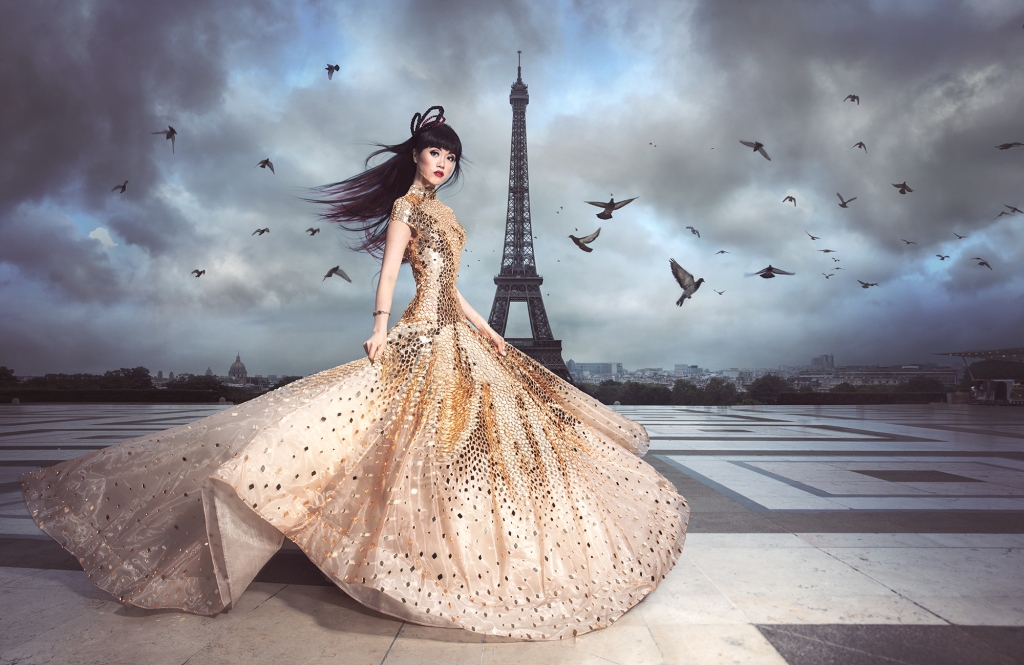 jessica minh anh thuc hien bst ky niem 7 nam san dien noi tren song seine