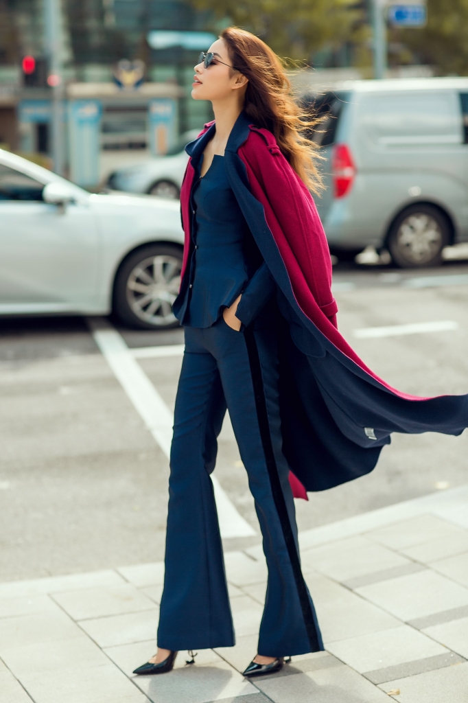 pham huong dua thoi trang elise toa sang tai seoul