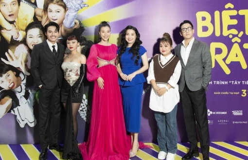 Dàn diễn viên 'Biệt đội rất ổn' xuất hiện cùng loạt nghệ sĩ Việt tại buổi ra mắt phim