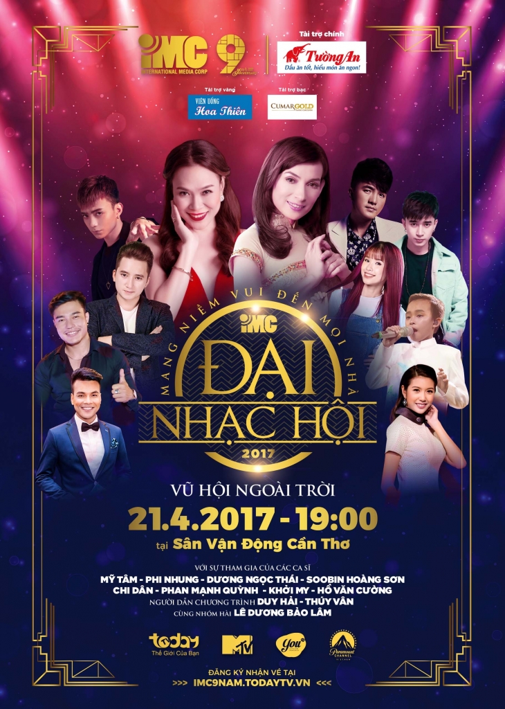 dan sao khung do bo can tho trong dai nhac hoi imc 2017